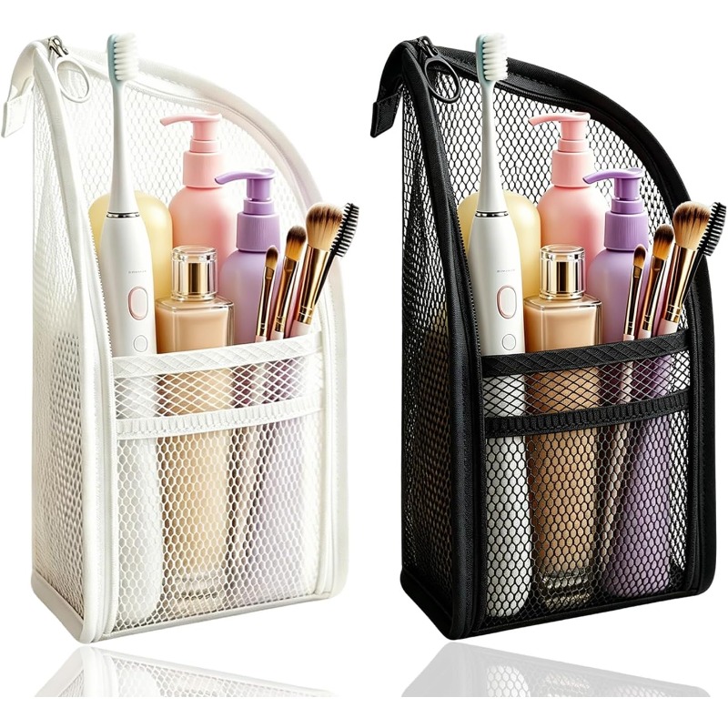 Women Accessories Organizer - Borsa da toilette in rete traspirante
