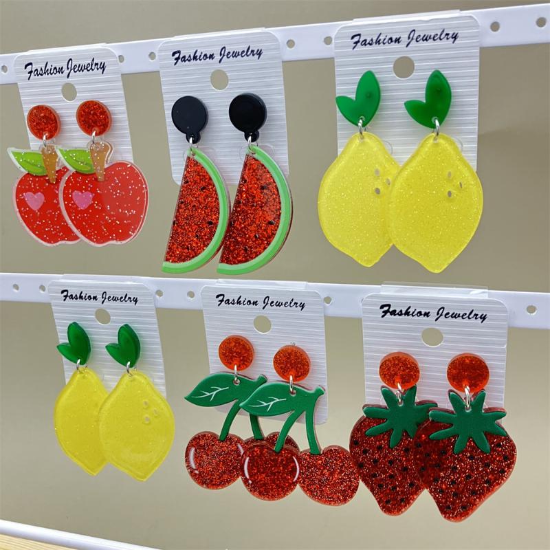 Women'S Accessories Mango - Nuovi Orecchini a Forma di Frutta: