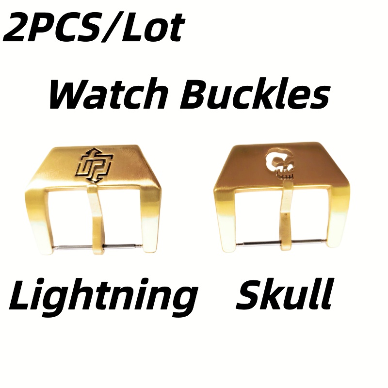 Wrap Ring Gold - 2 Pezzi/Lotto Fibbia per Orologio in