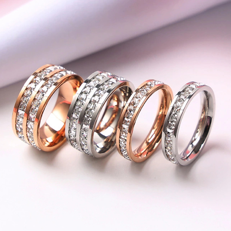 Wrap Ring Gold - Anello di lusso in acciaio inossidabile