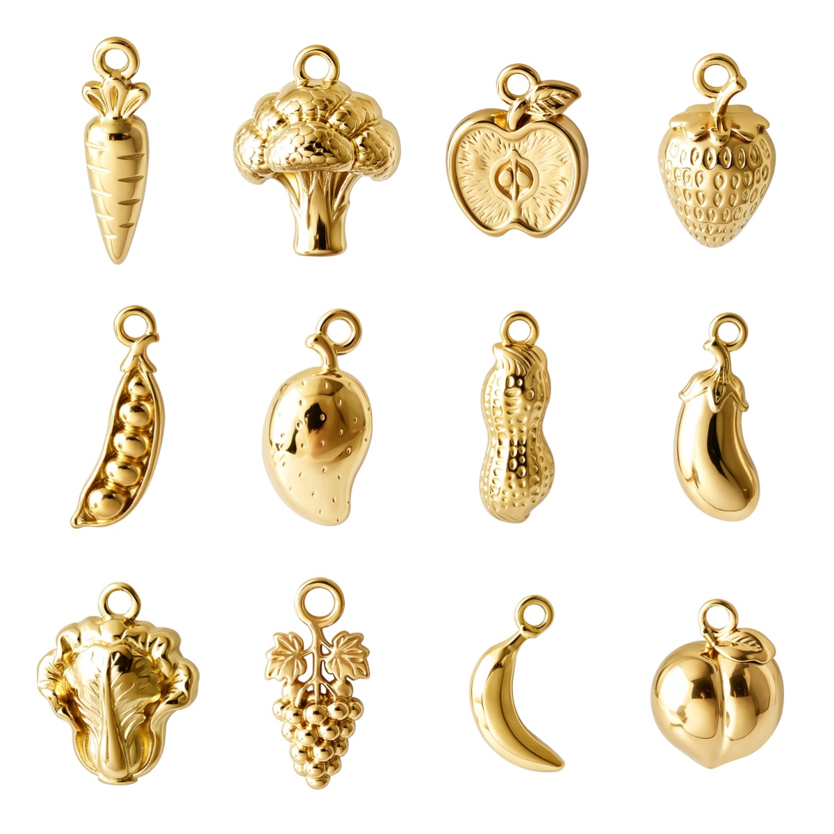 Set di 7 Ciondoli a Forma di F - Women'S Accessories Mango recensione e prezzo