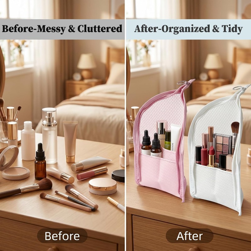 Borsa da toilette in rete tras - Women Accessories Organizer recensione e prezzo