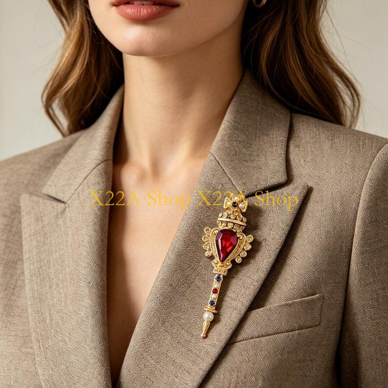 Spilla con bacchetta retrò con - Women'S Accessories For Formal Wear recensione e prezzo