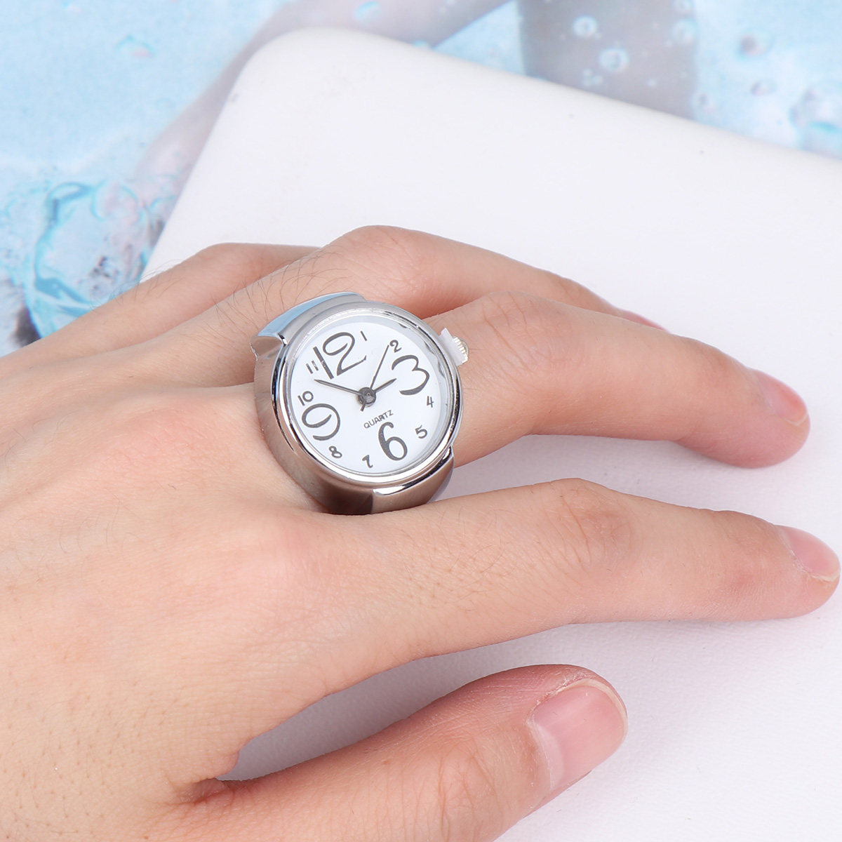 2 Pezzi Orologio ad Anello per - Women'S Accessories To Wear With Watch recensione e prezzo