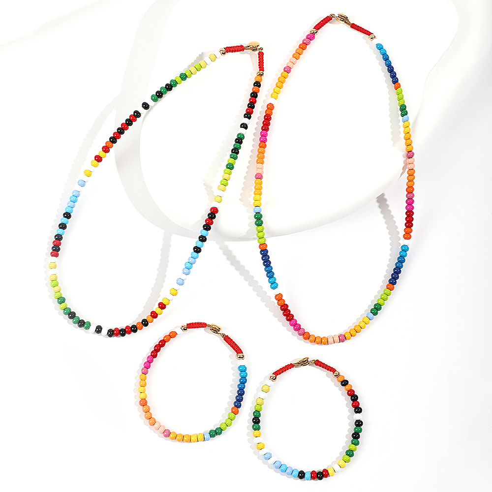 Boho Rainbow collana gioielli  - Women'S Accessories Wholesale Suppliers recensione e prezzo