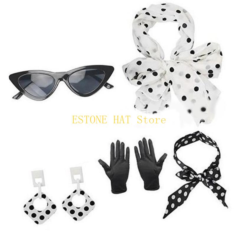 49MF 5 Pezzi Accessori Rockabi - Women'S Accessories In The 1950S recensione e prezzo