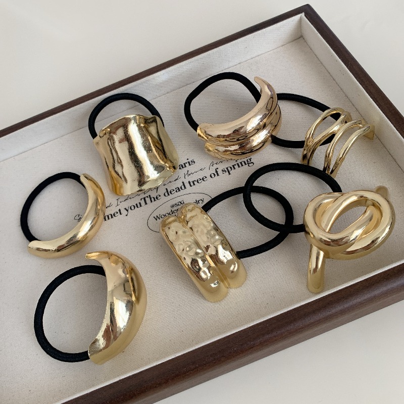 Elastici per Capelli Geometric - Wrap Ring Gold recensione e prezzo