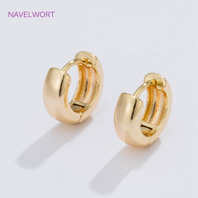 Orecchini a cerchio placcati i - Wrap Ring Gold recensione e prezzo