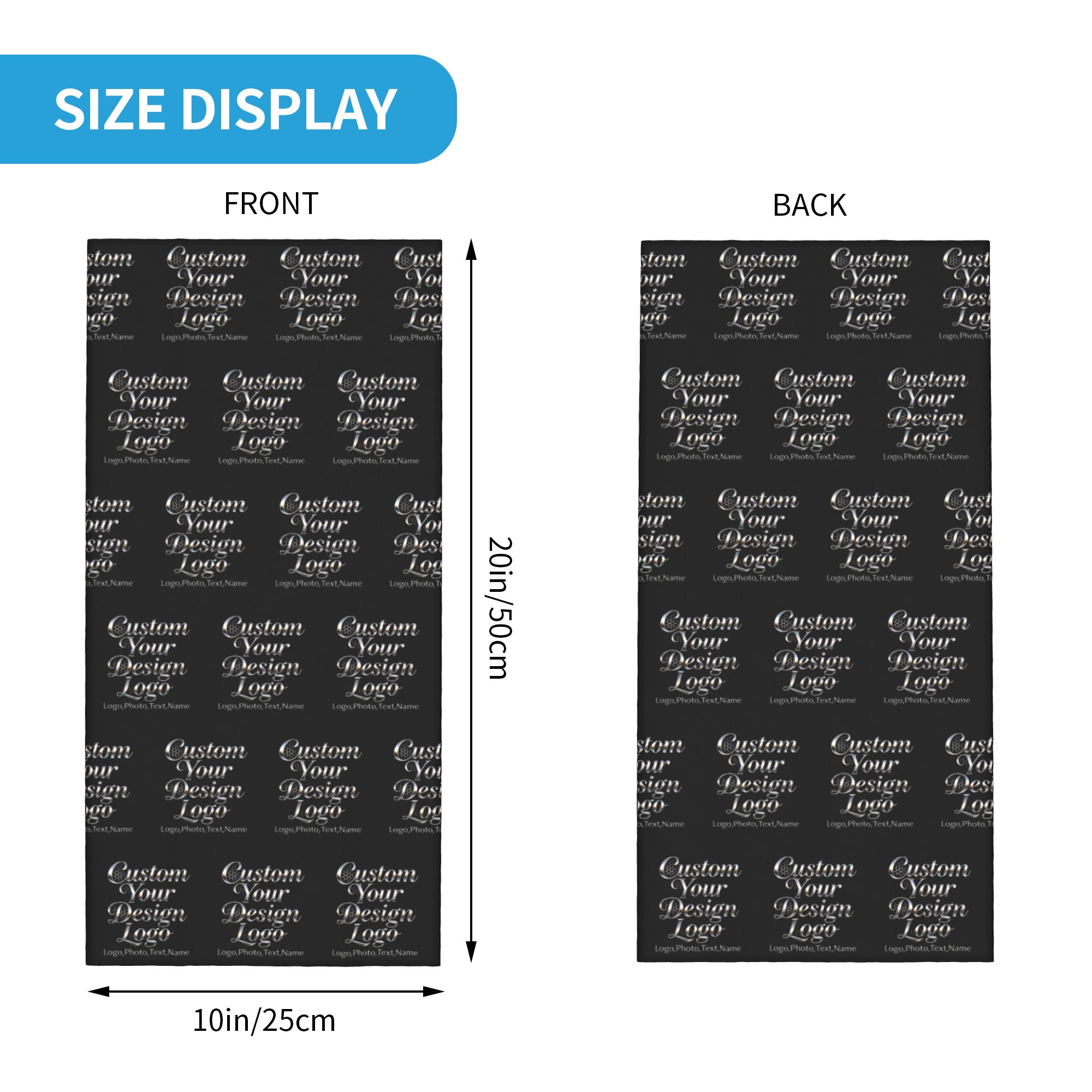 Scaldacollo Bandana Personaliz - Women Accessories Logo Design recensione e prezzo