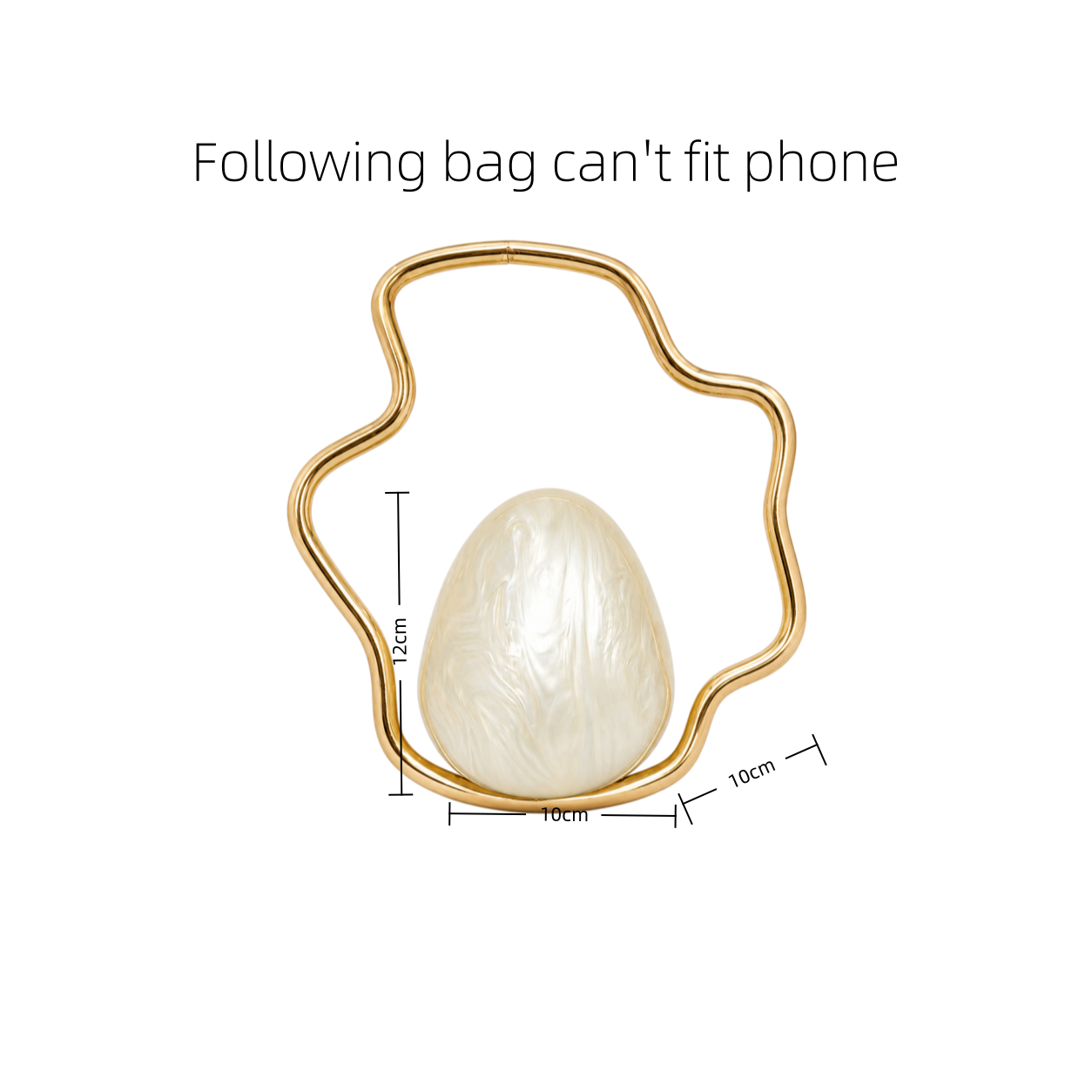 Mini Borsa a Uovo in Acrilico  - Women'S Accessories Purse recensione e prezzo