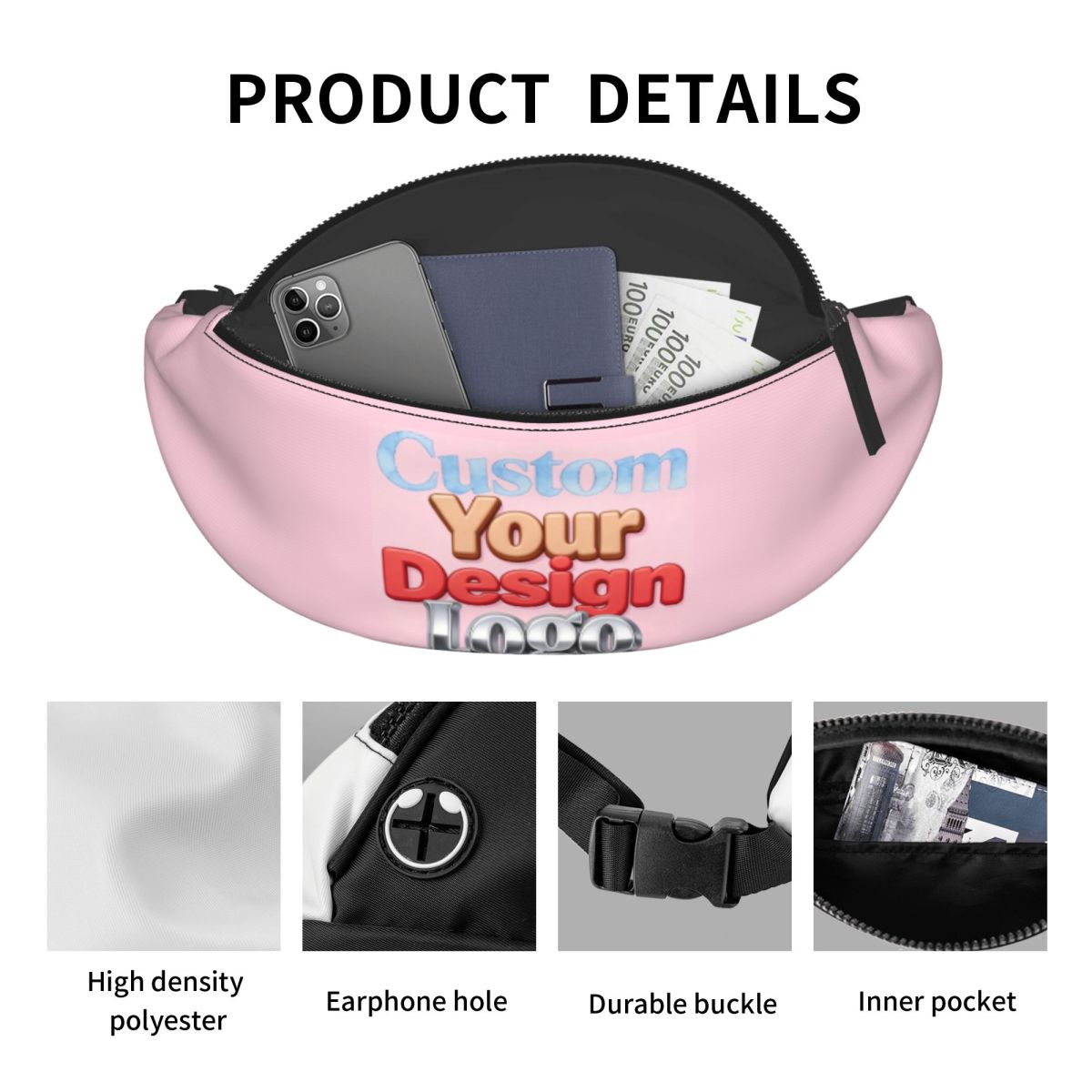 Marsupio Personalizzato con Lo - Women Accessories Logo Design recensione e prezzo