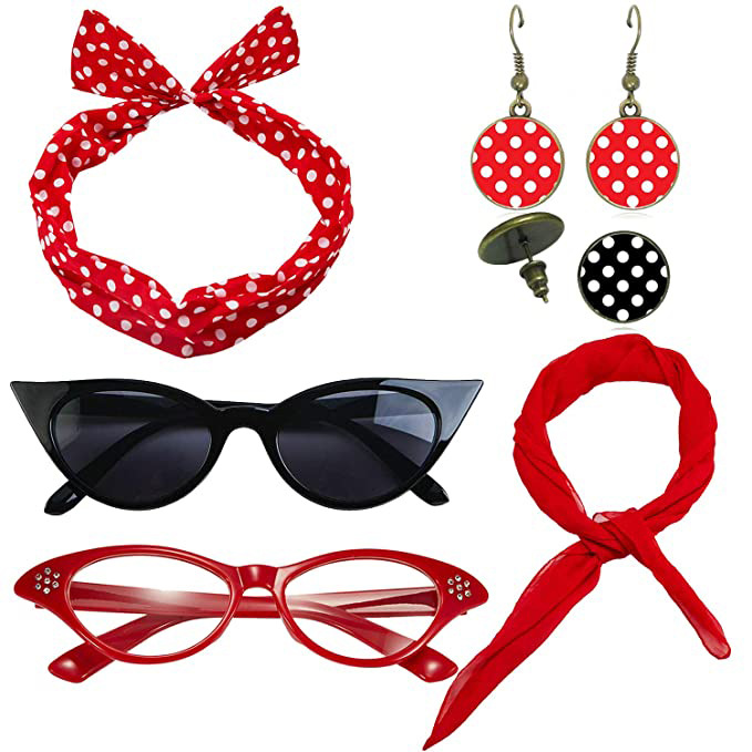 Accessori per costumi da disco - Women'S Accessories In The 1950S recensione e prezzo