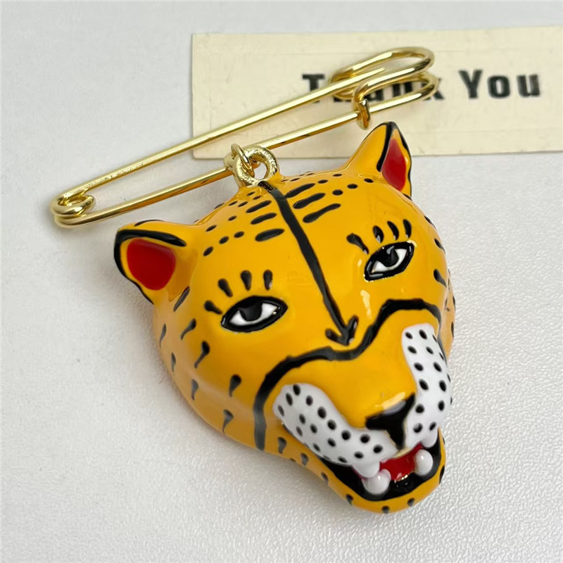 Elegante spilla tigre smaltata - Women'S Accessories For Formal Wear recensione e prezzo