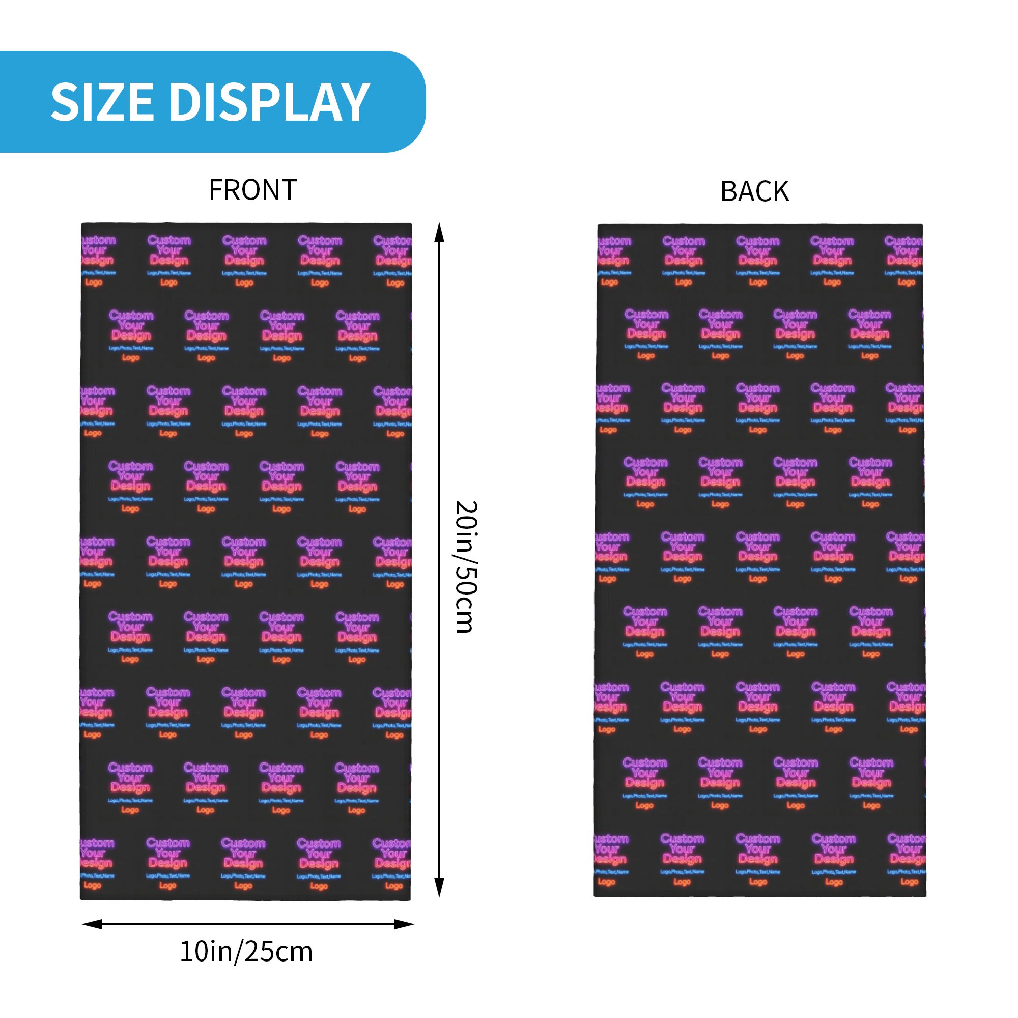 Scaldacollo Bandana Personaliz - Women Accessories Logo Design recensione e prezzo