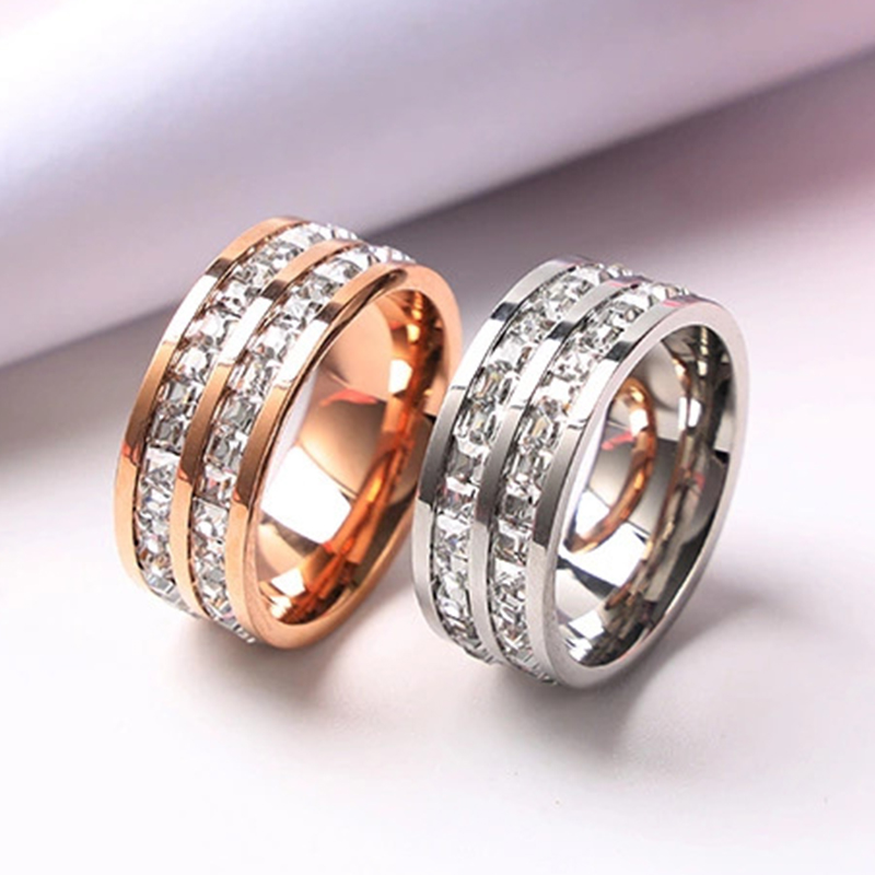 Anello di lusso in acciaio ino - Wrap Ring Gold recensione e prezzo