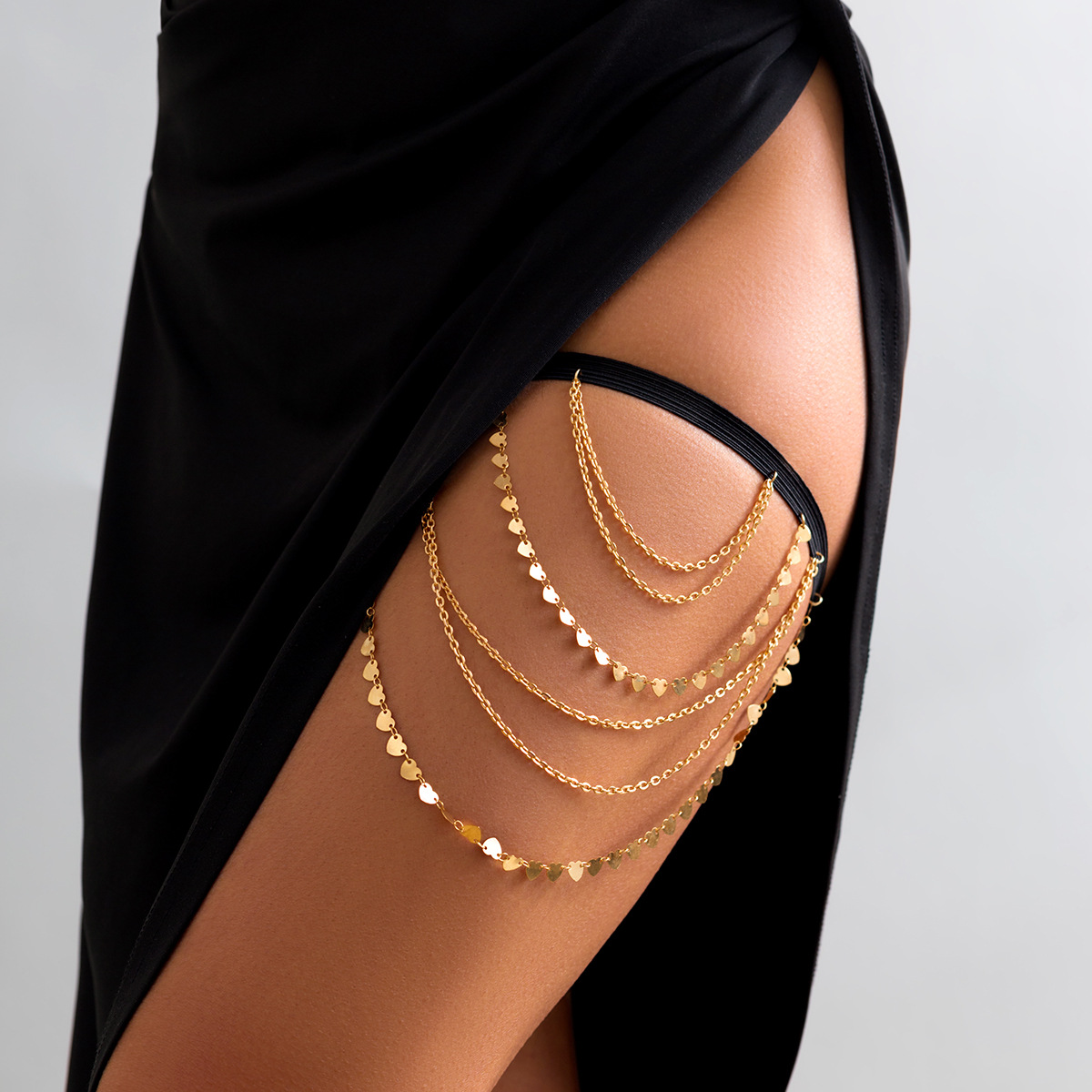 Catena per Coscia Multistrato  - Wrap Ring Gold recensione e prezzo