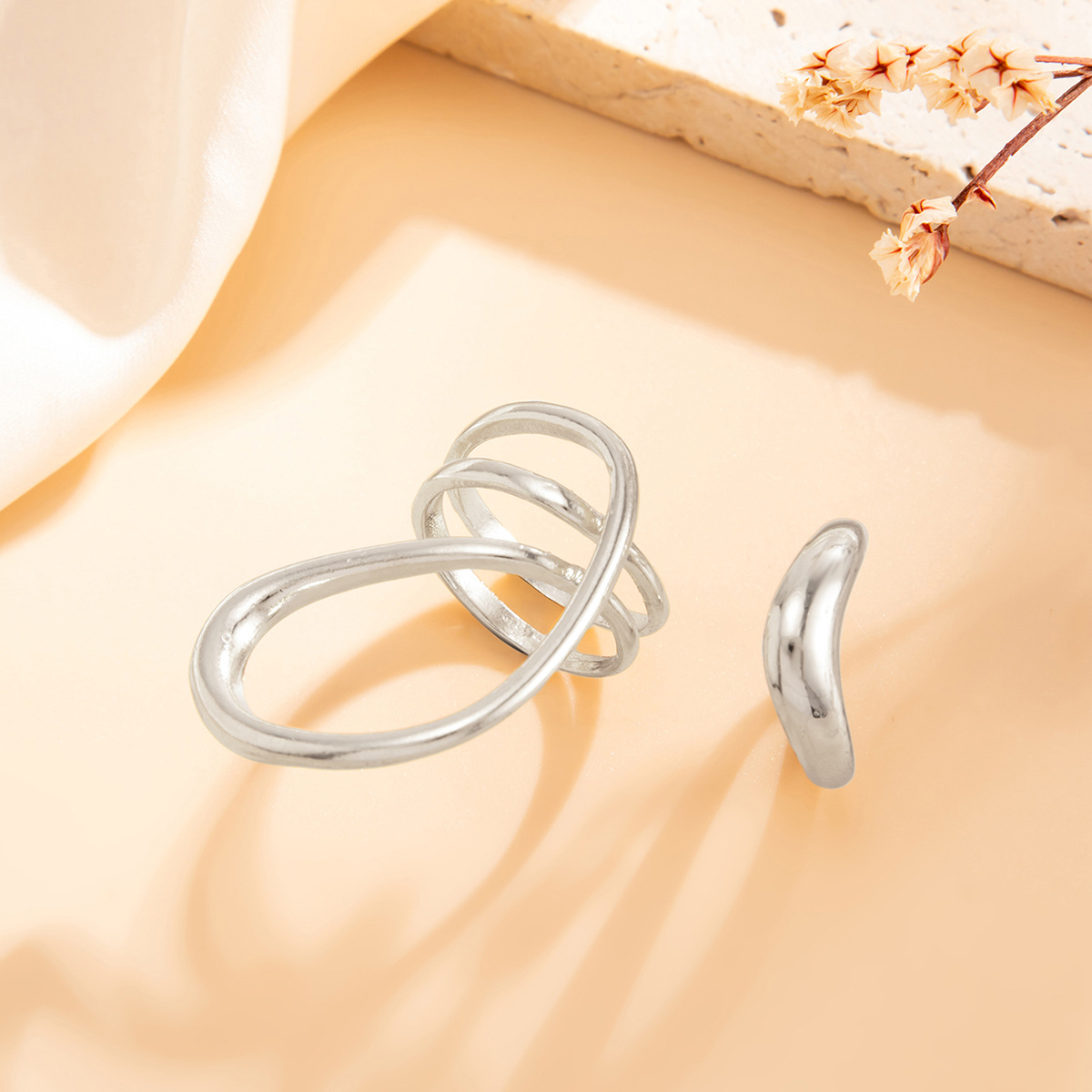 Anello da piede minimalista in - Wrap Ring Gold recensione e prezzo