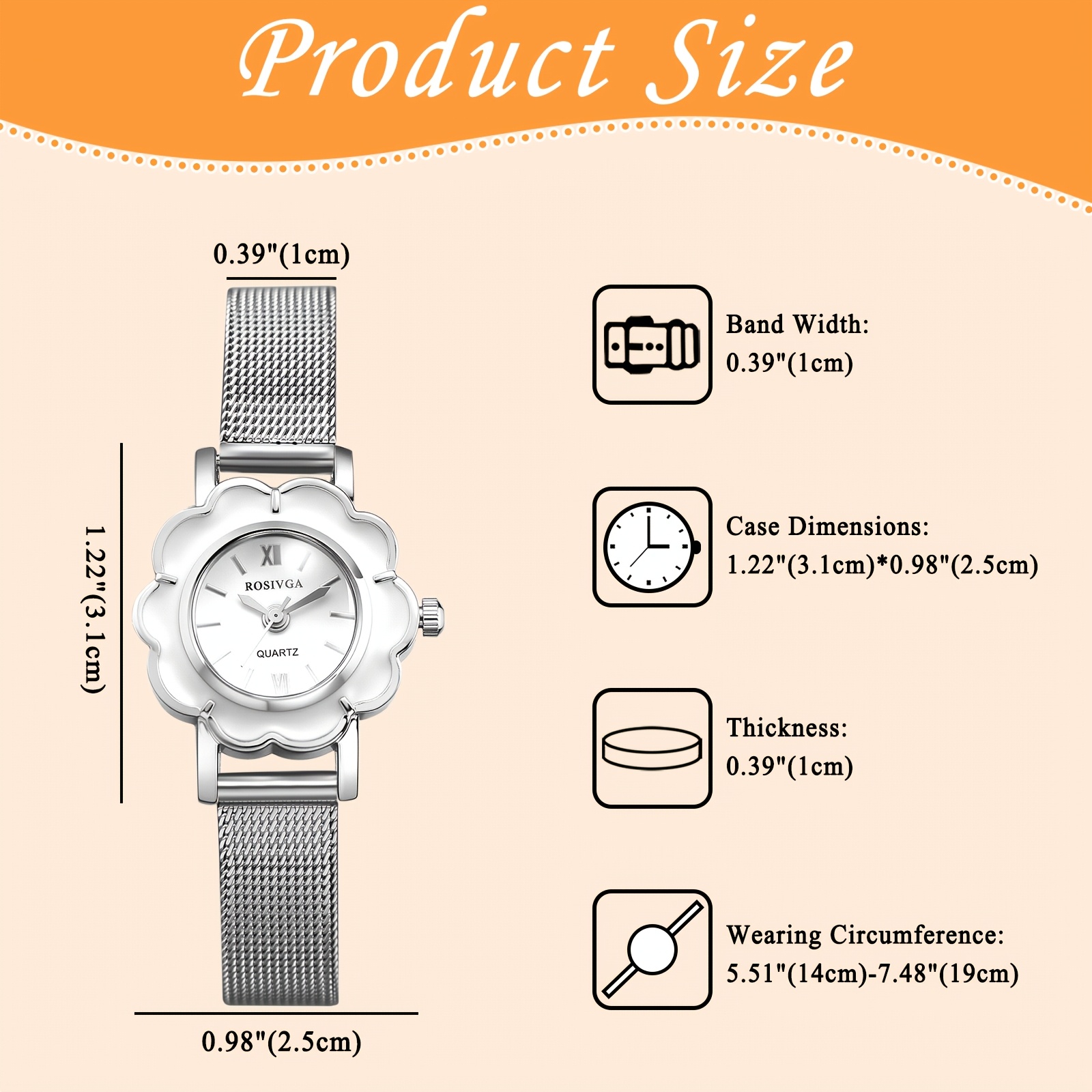 Orologio da Polso al Quarzo da - Women'S Accessories To Wear With Watch recensione e prezzo