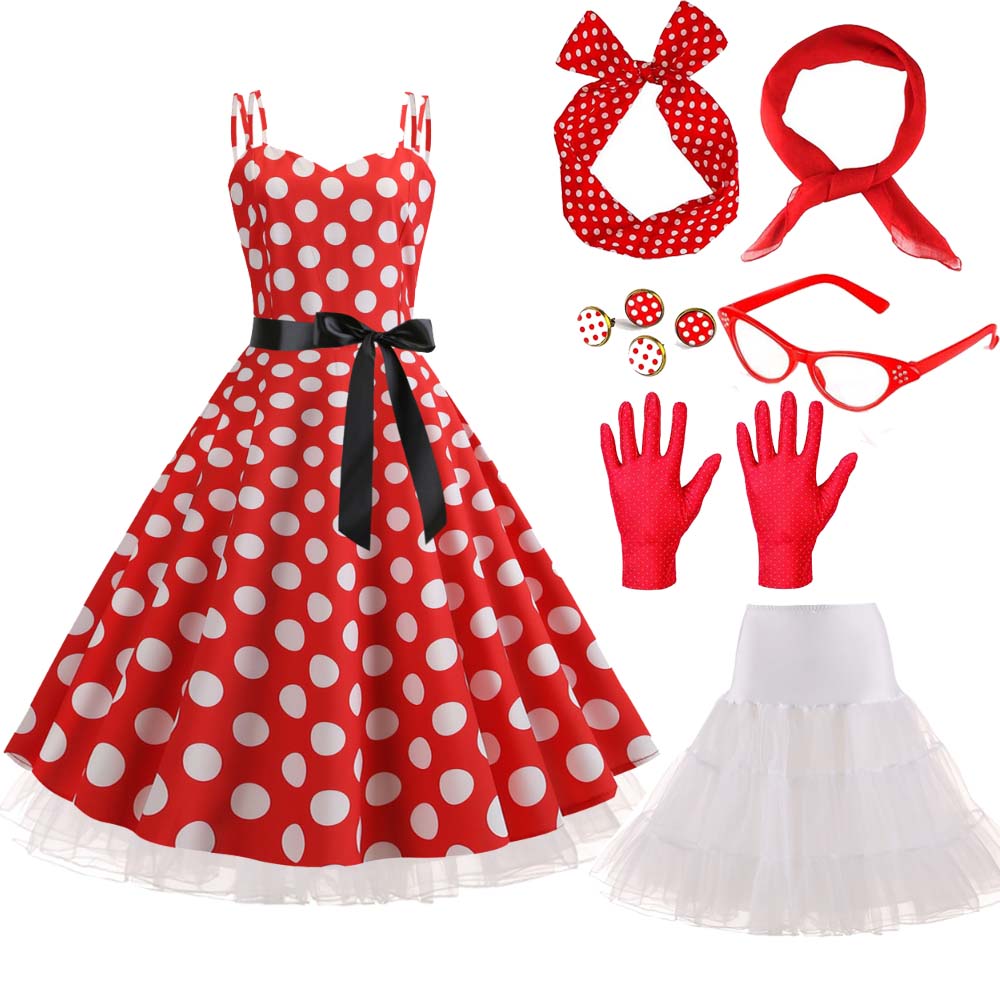 Set di costumi di carnevale an - Women'S Accessories In The 1950S recensione e prezzo