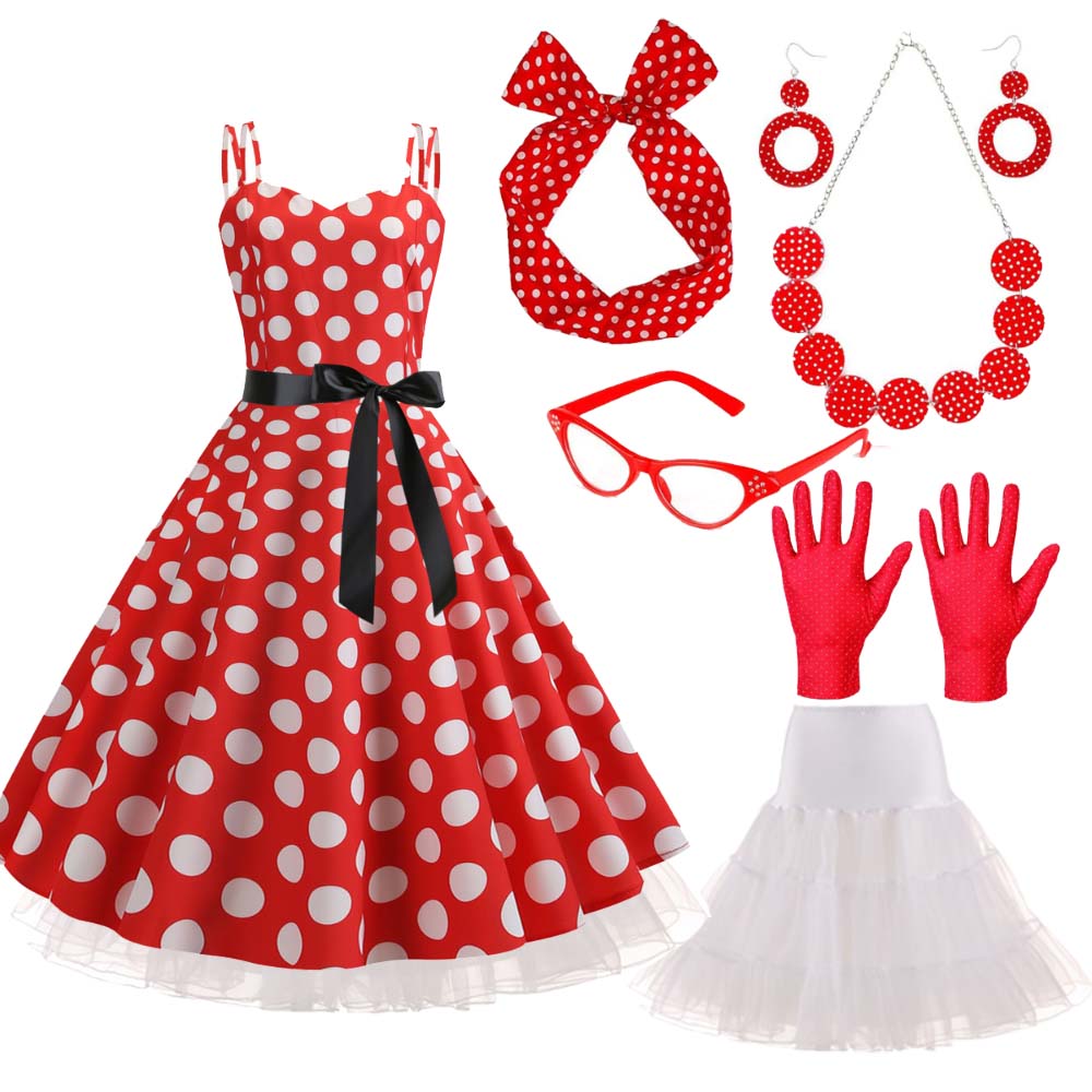 Set di costumi di carnevale an - Women'S Accessories In The 1950S recensione e prezzo