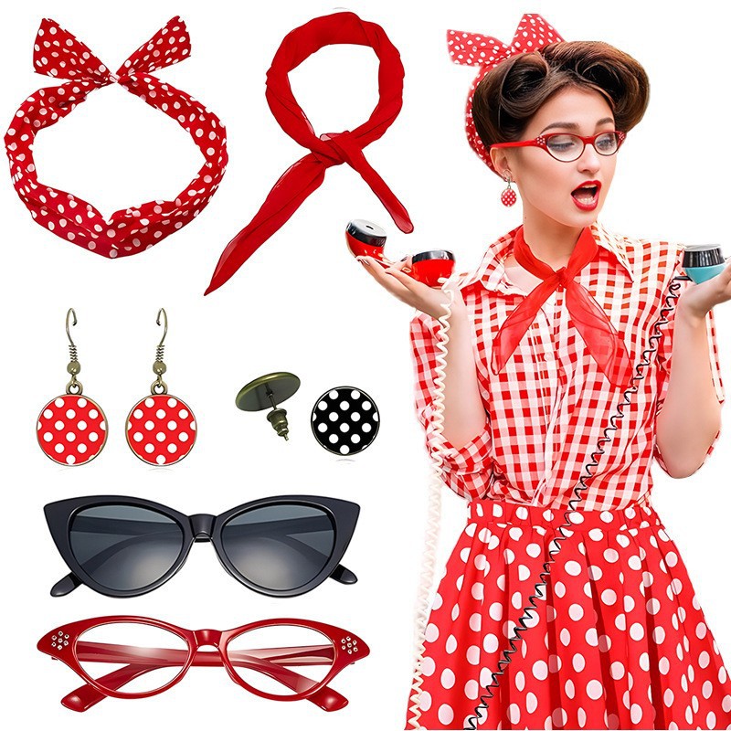 Set di Accessori per Festa a T - Women'S Accessories In The 1950S recensione e prezzo