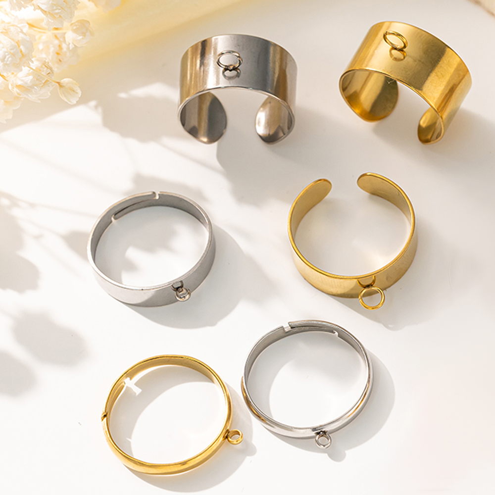 5 pz/lotto Acciaio Inossidabil - Women'S Accessories Rings recensione e prezzo