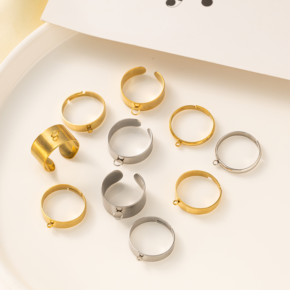 5 pz/lotto Acciaio Inossidabil - Women'S Accessories Rings recensione e prezzo