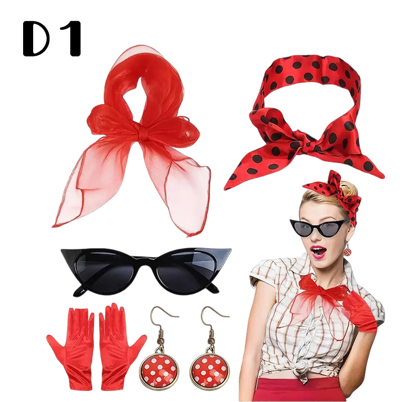 Accessori per Costume Anni '50 - Women'S Accessories In The 1950S recensione e prezzo