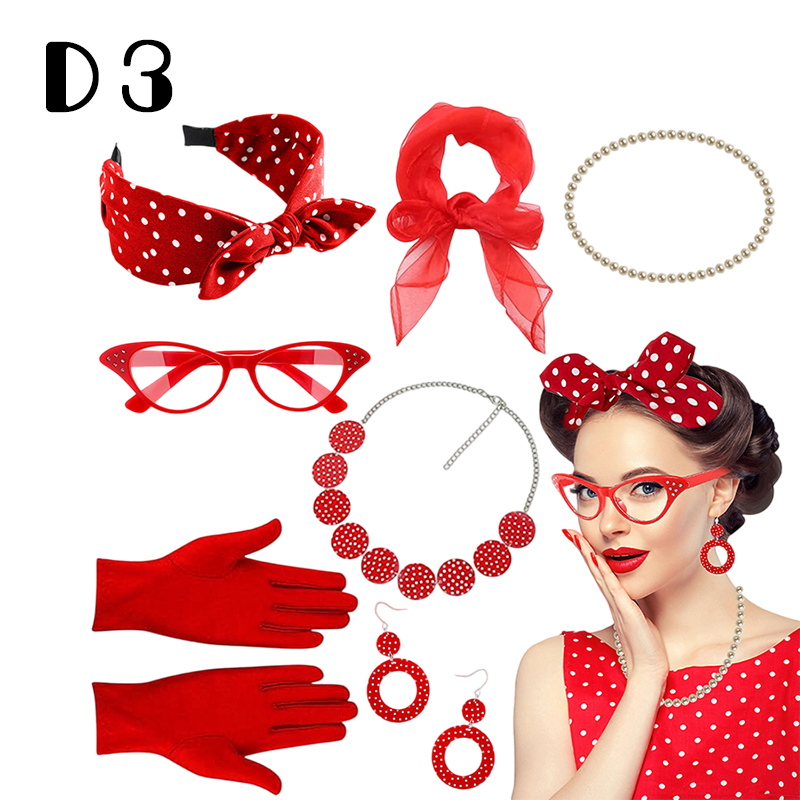Accessori per Costume Anni '50 - Women'S Accessories In The 1950S recensione e prezzo