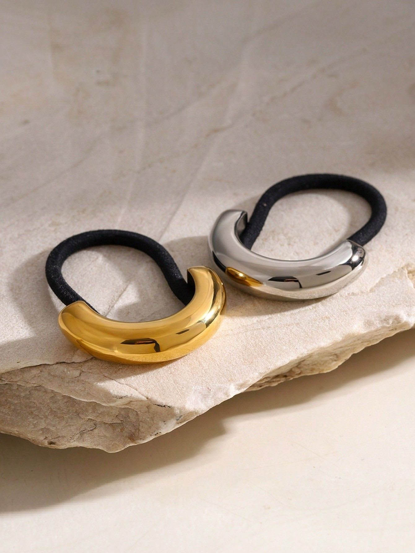 Set di 4 fasce per capelli in  - Wrap Ring Gold recensione e prezzo
