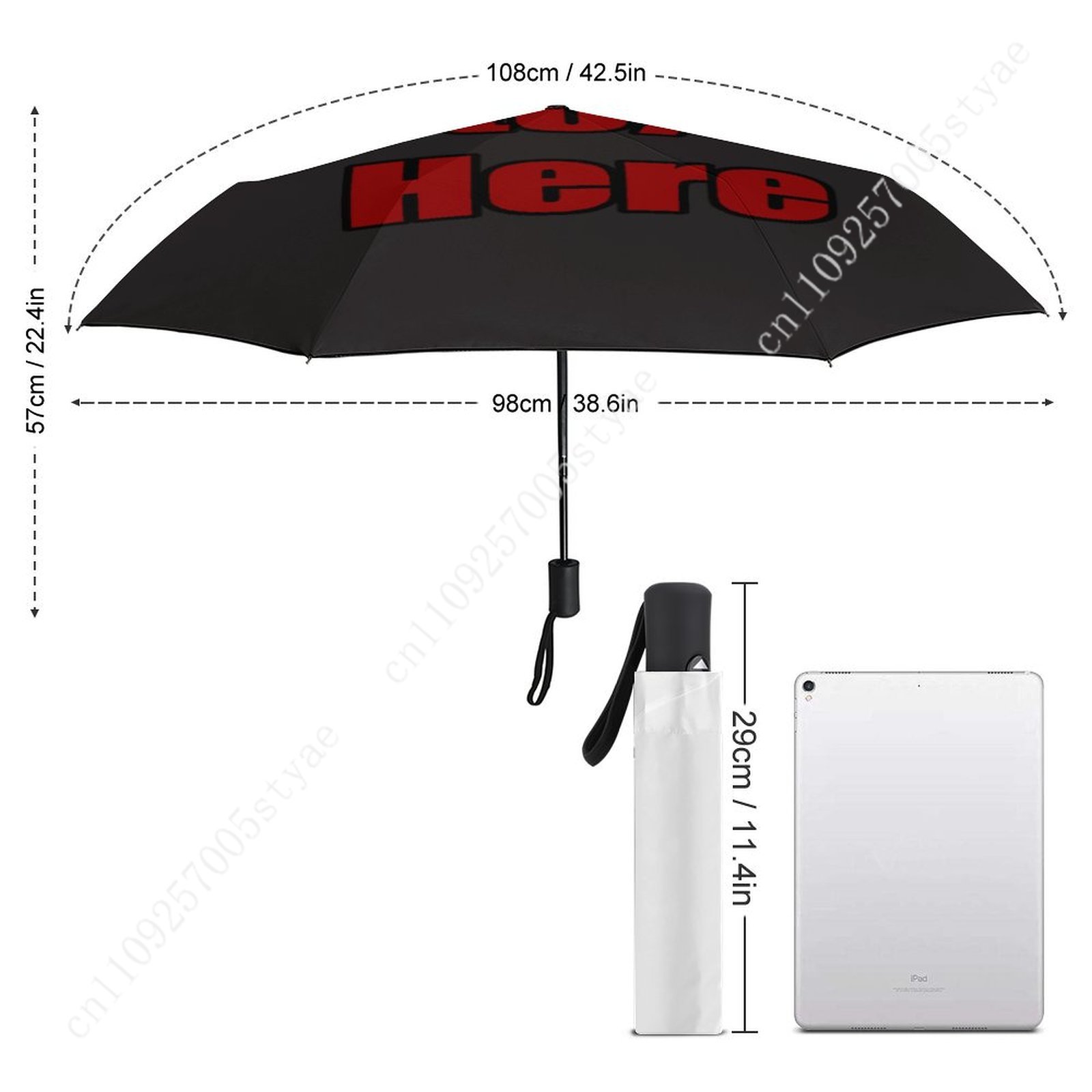 Ombrello automatico personaliz - Women Accessories Logo Design recensione e prezzo